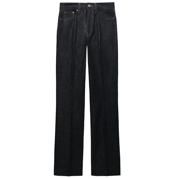 ZARA HIGH RISE BOOTCUT ZW COLLECTION JEANS size 4 - Picture 3 of 10